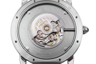 Thumbnail von Cartier Ronde de Cartier Solo De Cartier Automatische Datum Stalen herenhorloge Ref. WSRN0012