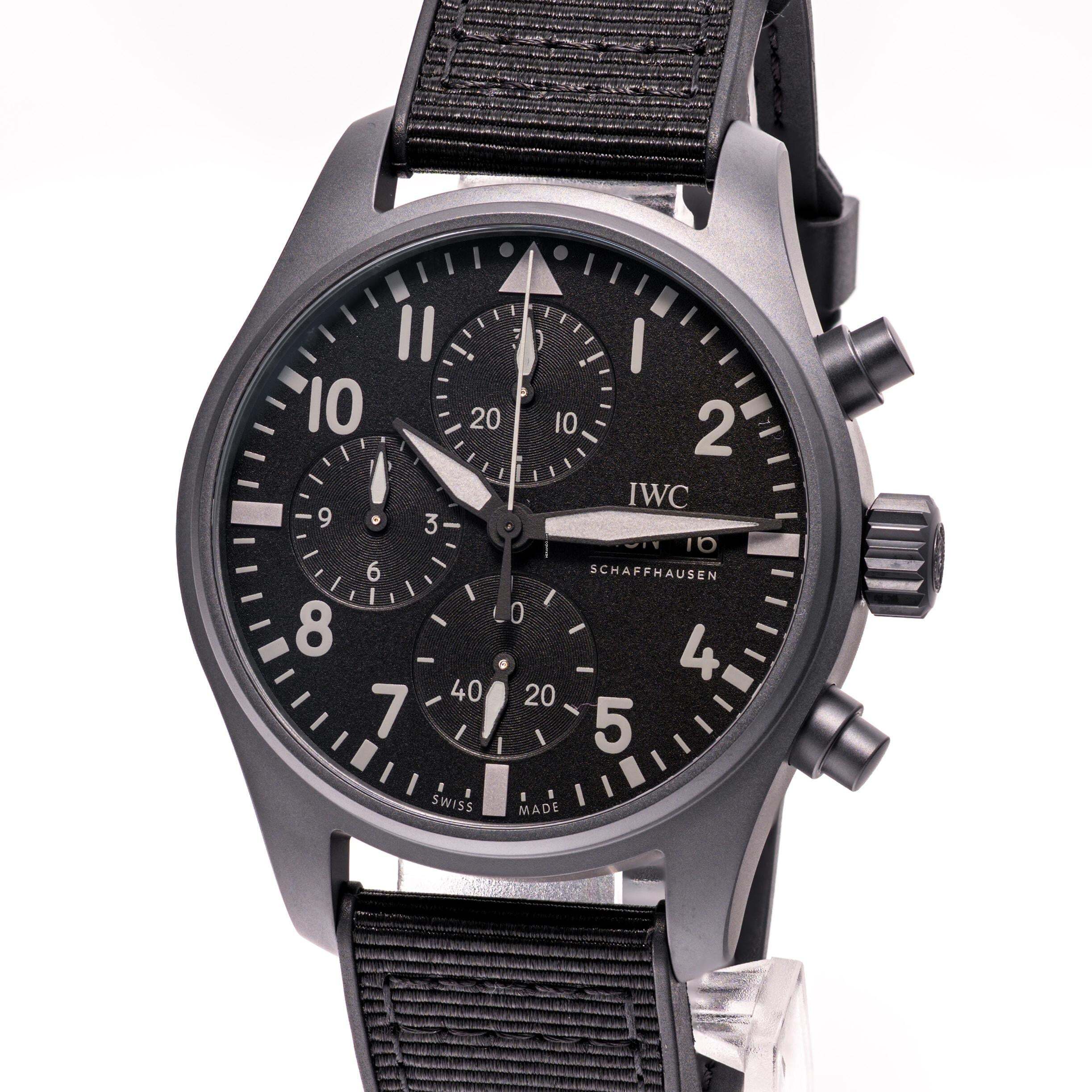  IWC Fliegeruhr Chronograph Top Gun Pilot Chronograph Top Gun 41 – IW388106– NEW & Unworn – 03/2026 Full Set 