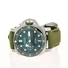 Thumbnail von Panerai Submersible Quarantaquattro Verde 44 – PAM 01287 – like NEW – 11/2022 Full Set