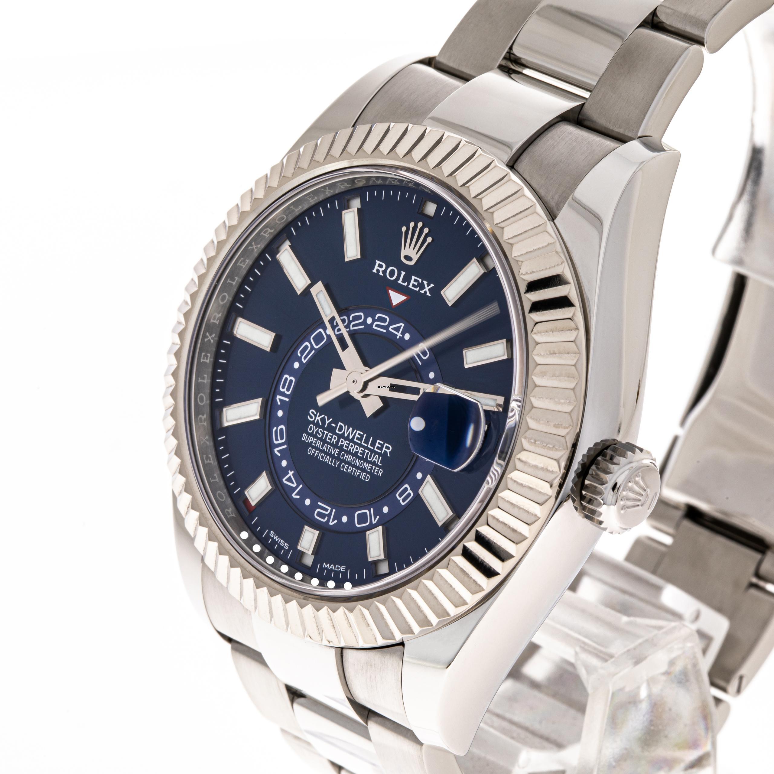 Thumbnail von Rolex Sky-Dweller Blue 42 Oyster – 326934 – like NEW – 2022 Full Set