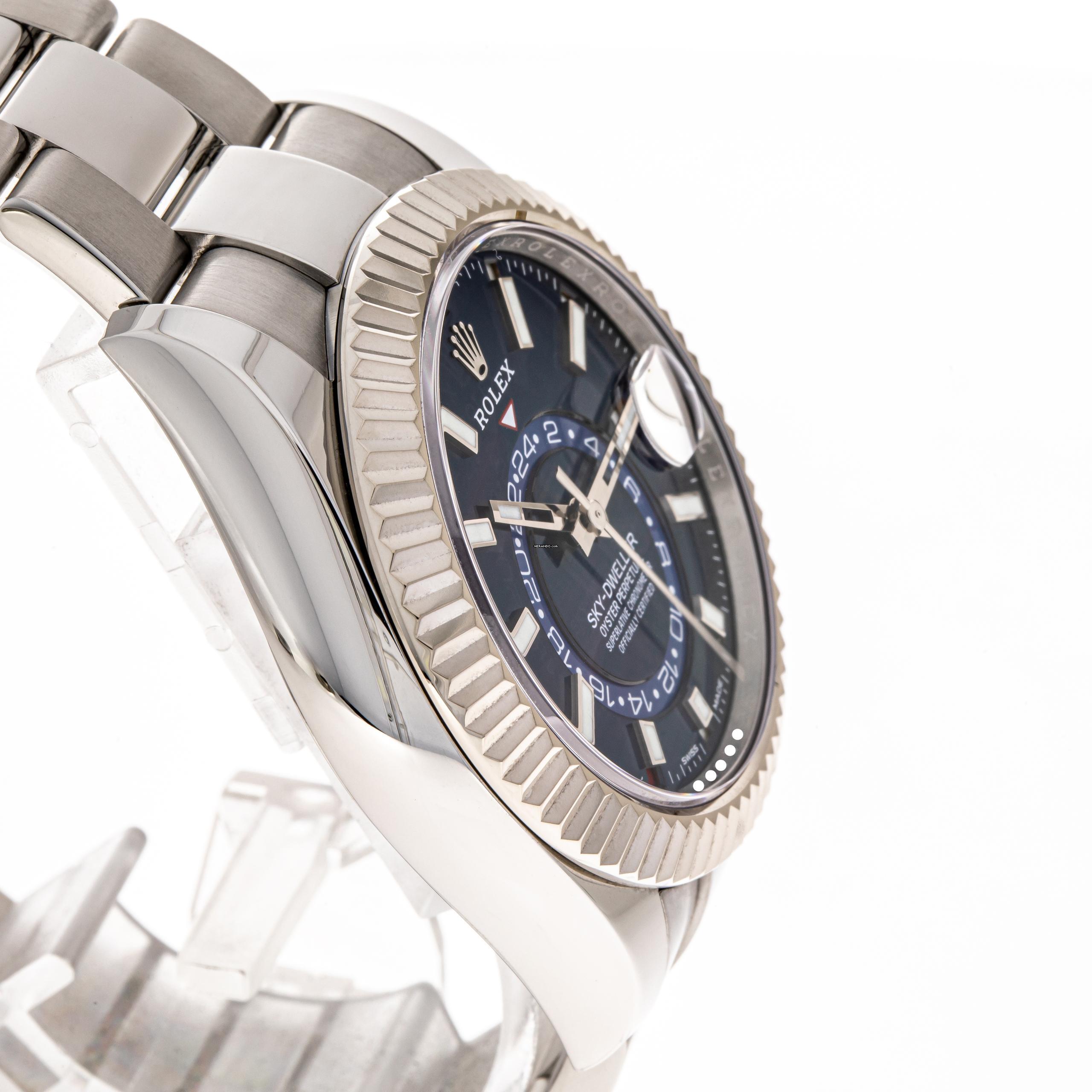 Thumbnail von Rolex Sky-Dweller Blue 42 Oyster – 326934 – like NEW – 2022 Full Set