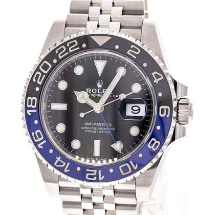  Rolex GMT-Master II Batgirl – 126710BLNR – like NEW – 08/2020 Full Set 