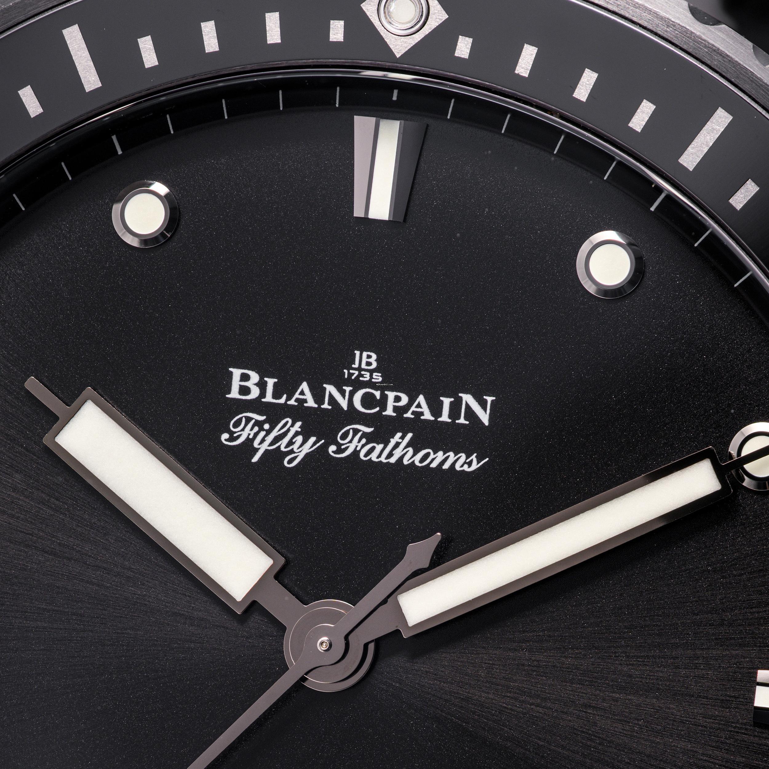  Blancpain Fifty Fathoms Bathyscaphe 43 – 5000-0130-B52A – Good Condition – 12/2023 Full Set 