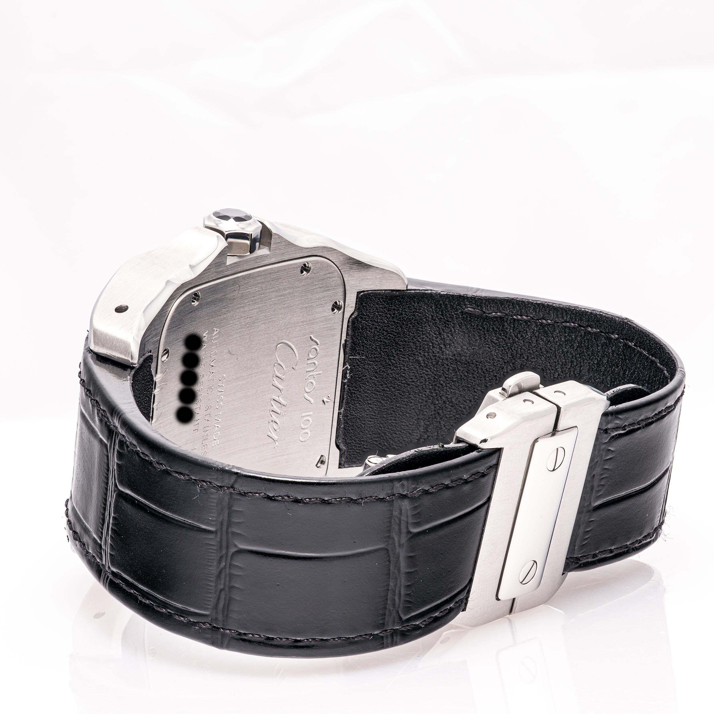 Thumbnail von Cartier Santos 100 XL White – 2656 – Good Condition – 2008 Full Set