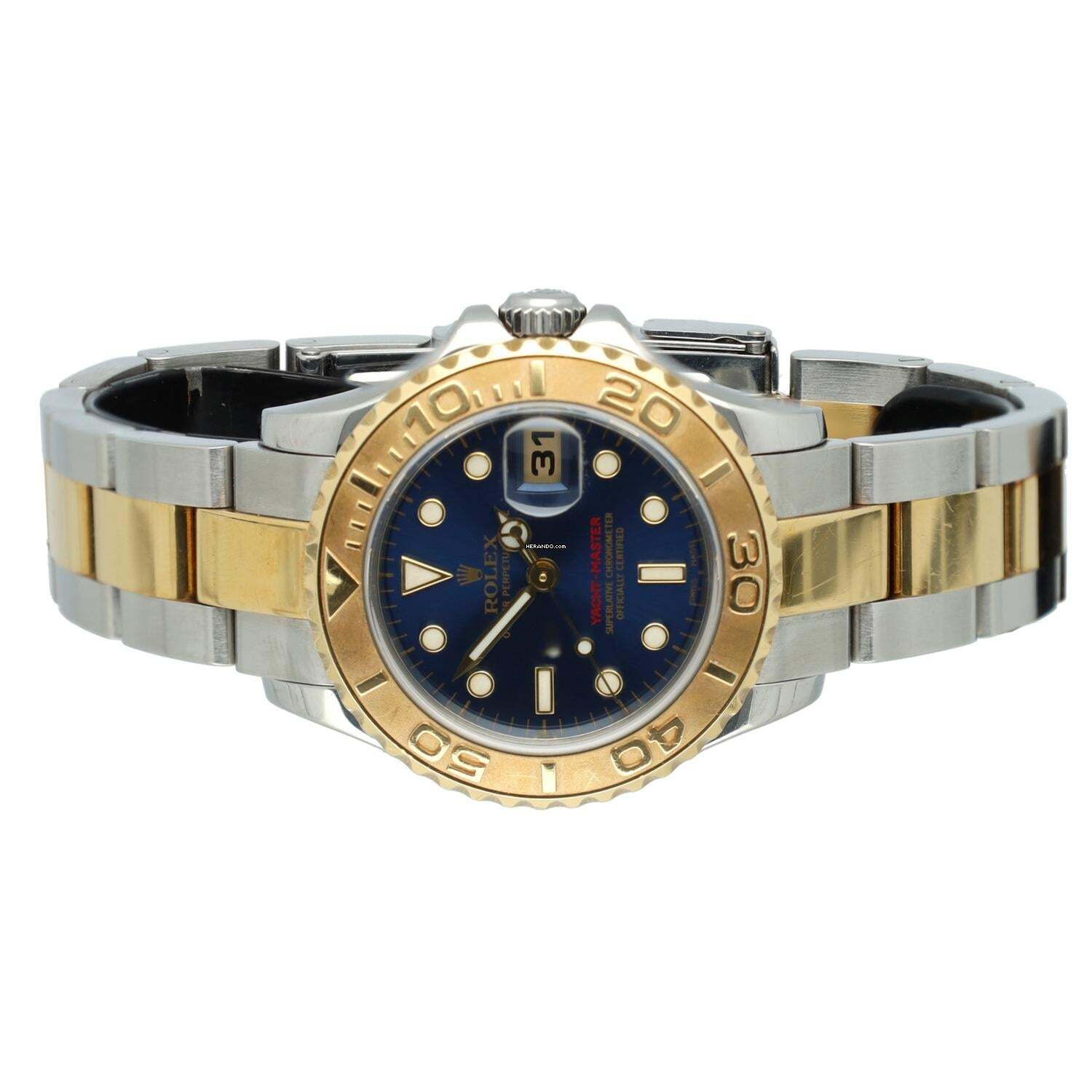 Thumbnail von Rolex Yacht-Master Lady 29mm Blue dial Ref. 169623