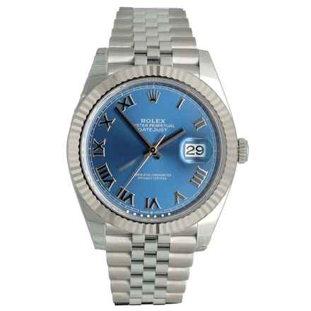  Rolex Datejust 41 Azzuro/Blue Jubilee NEW 2026 Ref. 126334 