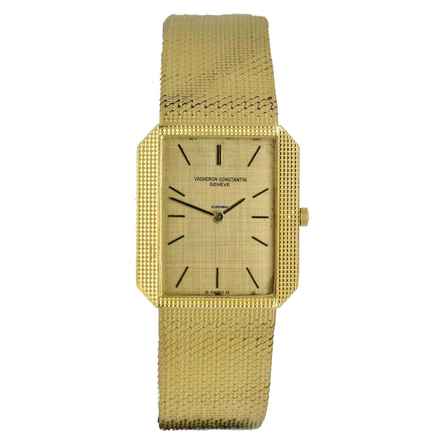  Vacheron Constantin Clous de Paris 18 K Gold Manual Winding 