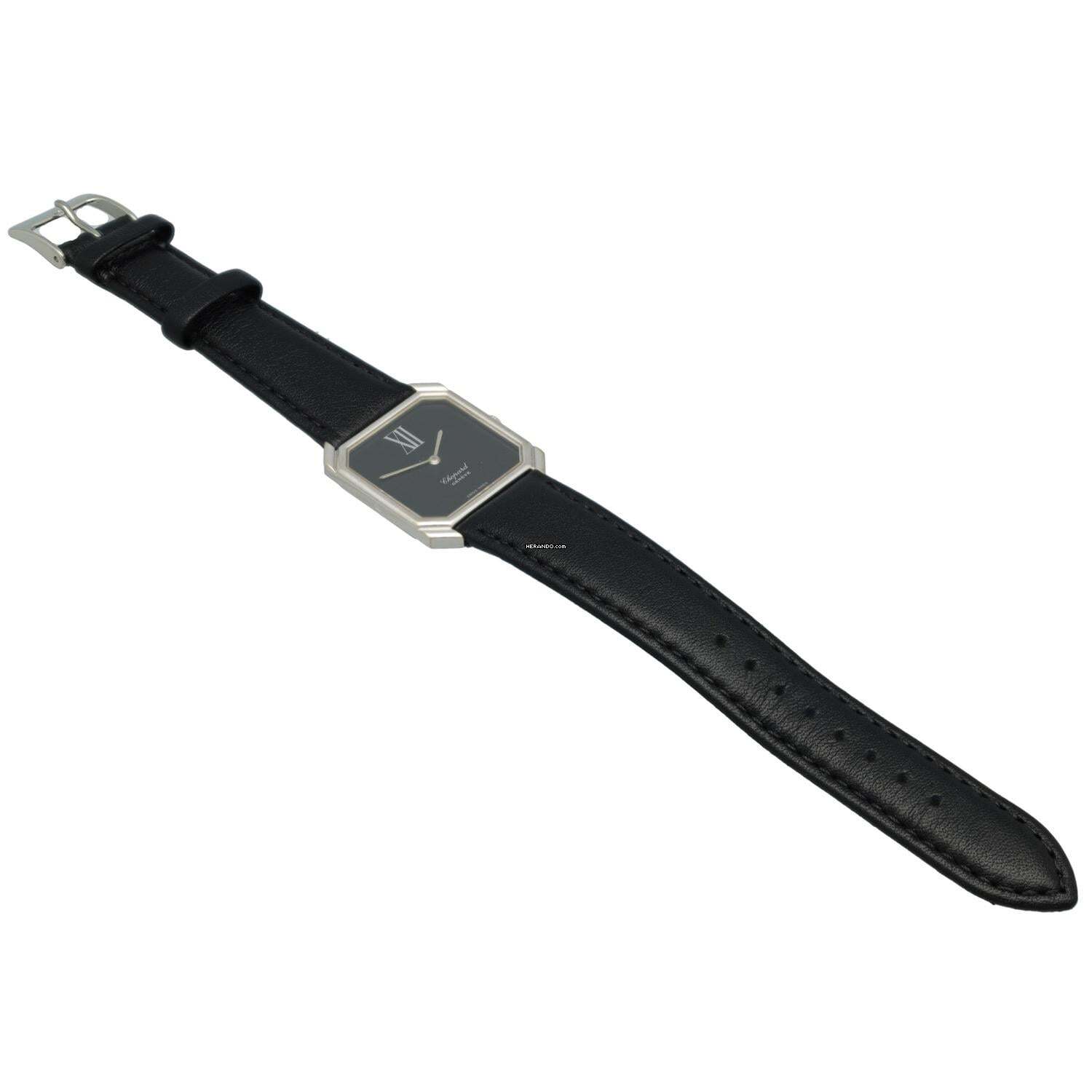 Thumbnail von Chopard Tank Octagon 18 K White Gold Onyx Dial Ref: 2101