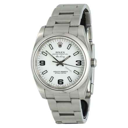  Rolex Air King Ref.114200 White Index Full Set 2013 