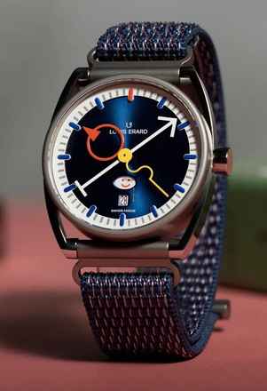  Louis Erard Alain Silberstein Smile-Day Blue 