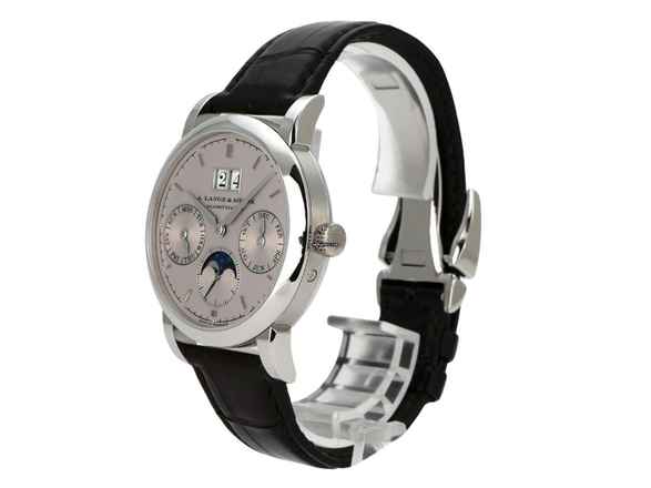  A. Lange & Söhne Saxonia Jahreskalender Platin Ref. 330.025 