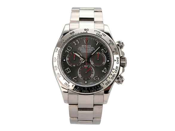  Rolex Daytona Cosmograph Daytona Weißgold 116509 Grau 