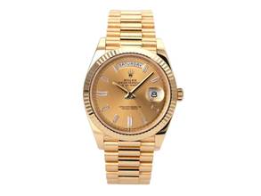 Thumbnail von Rolex Day-Date 40 Gelbgold Ref. 228238 Champagner Diamant