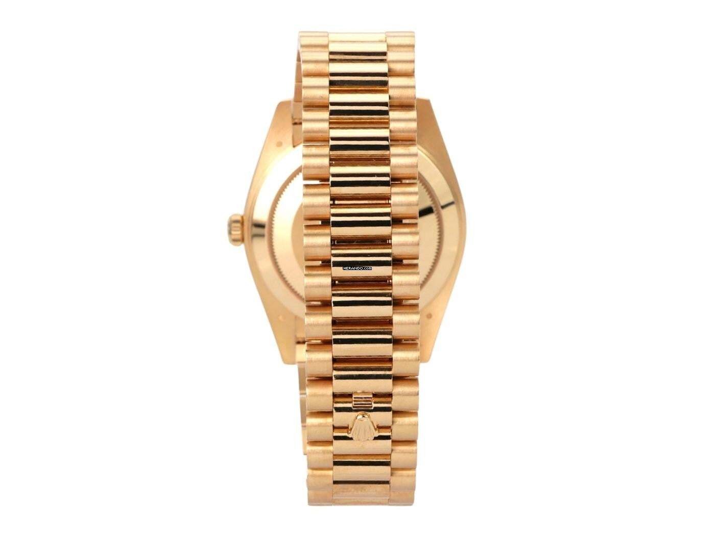 Thumbnail von Rolex Day-Date 40 Gelbgold Ref. 228238 Champagner Diamant