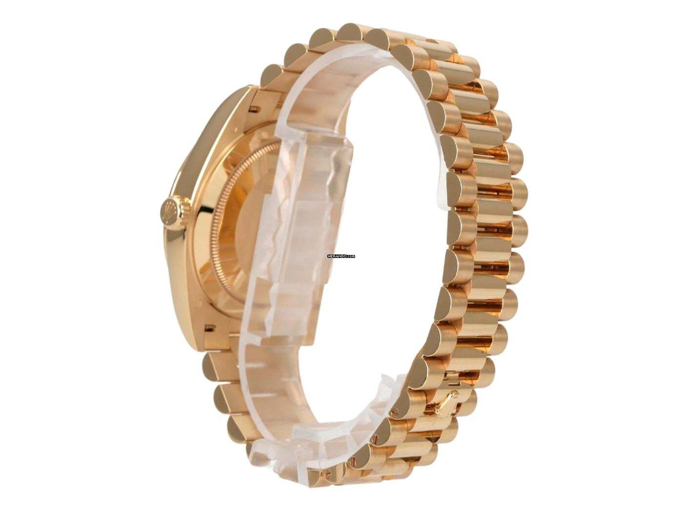 Thumbnail von Rolex Day-Date 40 Gelbgold Ref. 228238 Champagner Diamant