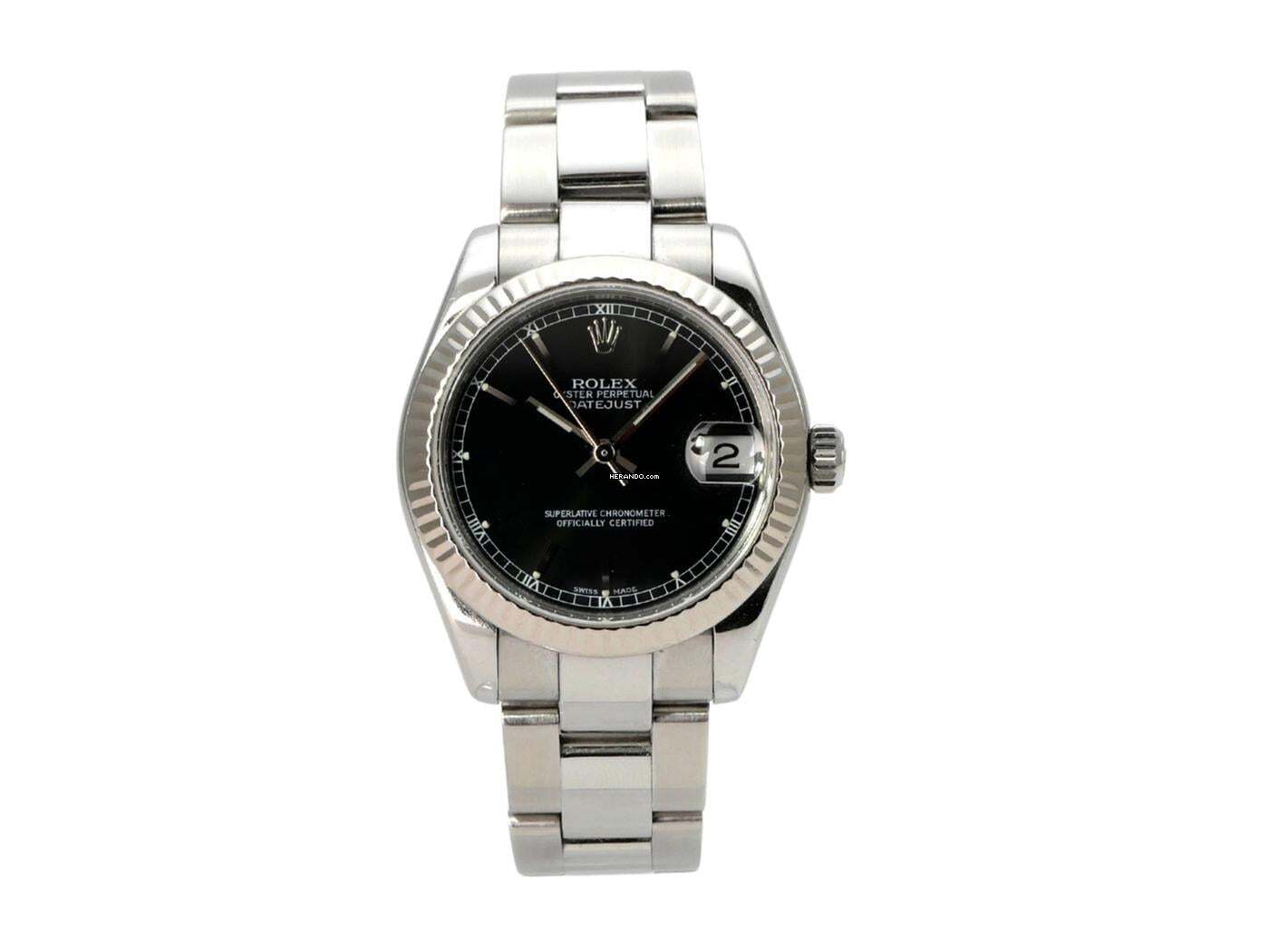 Thumbnail von Rolex Datejust 31 mm Ref. 178274 Schwarz