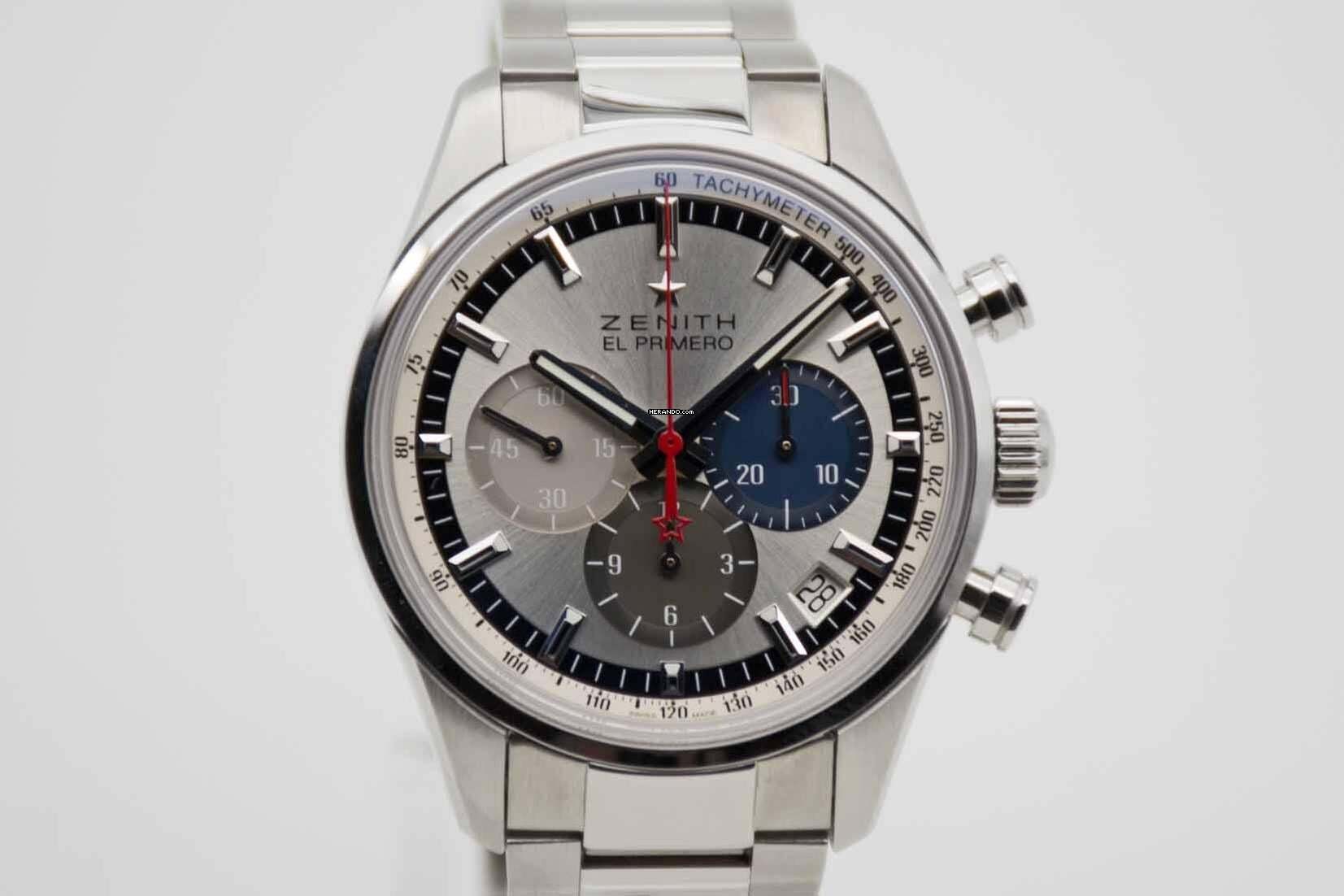  Zenith El Primero Chronomaster Original 1969 perfektes Fullset mit Erstkaufrechnung aus 2021 