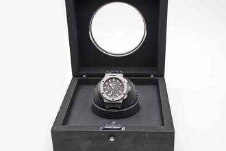 Thumbnail von Hublot Big Bang 44 mm Evolution Earl Grey 44mm Factory Diamond perfektes 301.ST.5020 Fullset deutsche Auslieferung