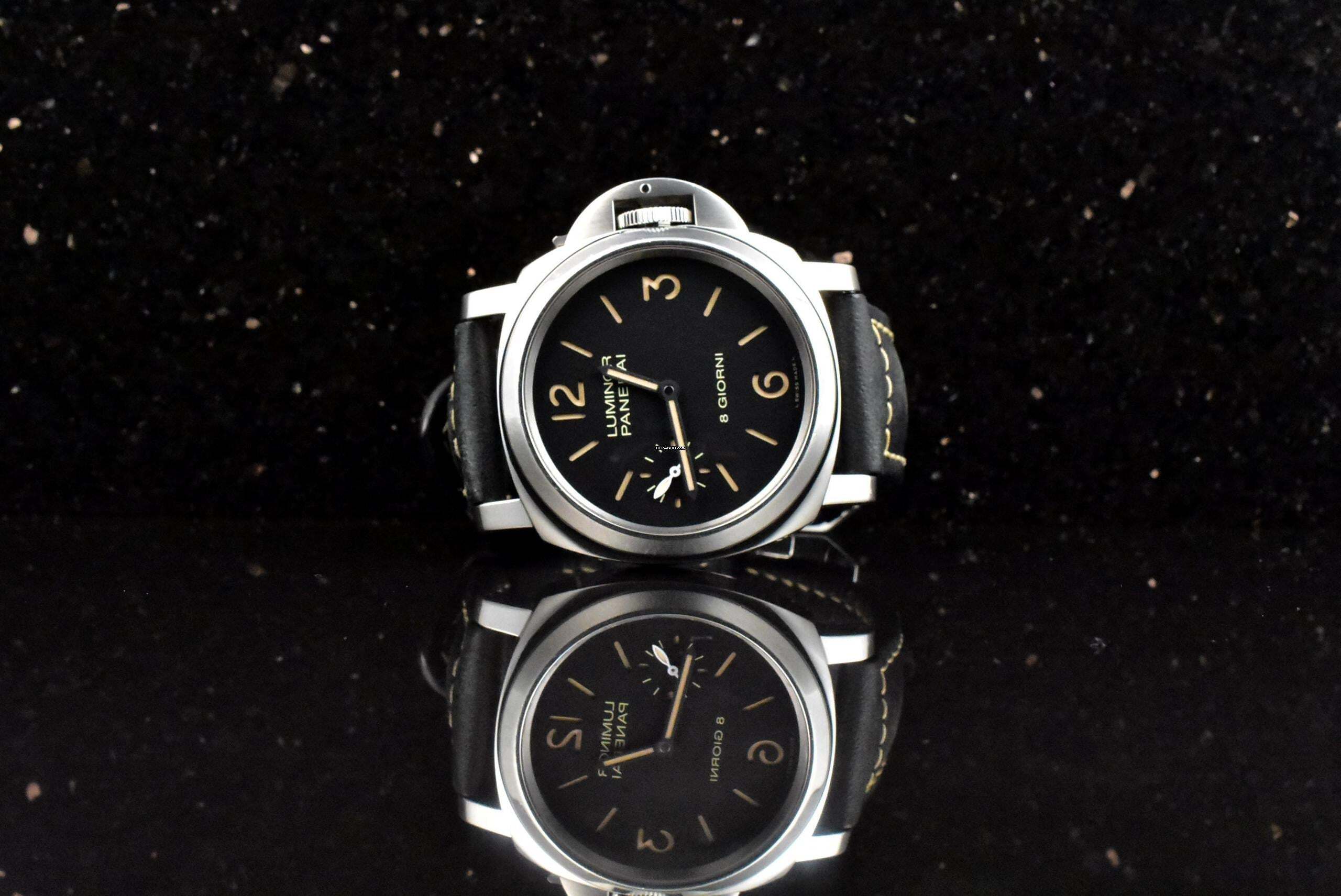  Panerai Luminor Base 8 Days PAM00915 8 Giorni / 8 Day´s unpoliert 