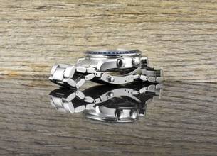 Thumbnail von Omega Speedmaster Date 321280 Blue Dail Chronograph Automatik