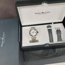 Thumbnail von Maurice Lacroix AIKON Gmt 43mm White Dial Strap Maurice Lacroix Aikon Full Set