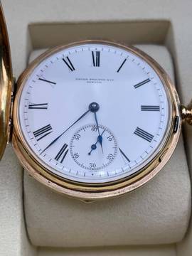  Patek Philippe Taschenuhr Pocket Watch 14 Kt. Gold nice condition 
