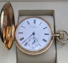 Thumbnail von Patek Philippe Taschenuhr Pocket Watch 14 Kt. Gold nice condition