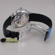 Thumbnail von グラスヒュッテ・オリジナル セネター クロノグラフ パノラマデイト パノラマ・デイト プラチナ Ø 42 mm 未使用 フルセット