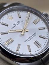 Thumbnail von Rolex Oyster Perpetual 41mm 134300 Silver Very Good Full Set 11-2025
