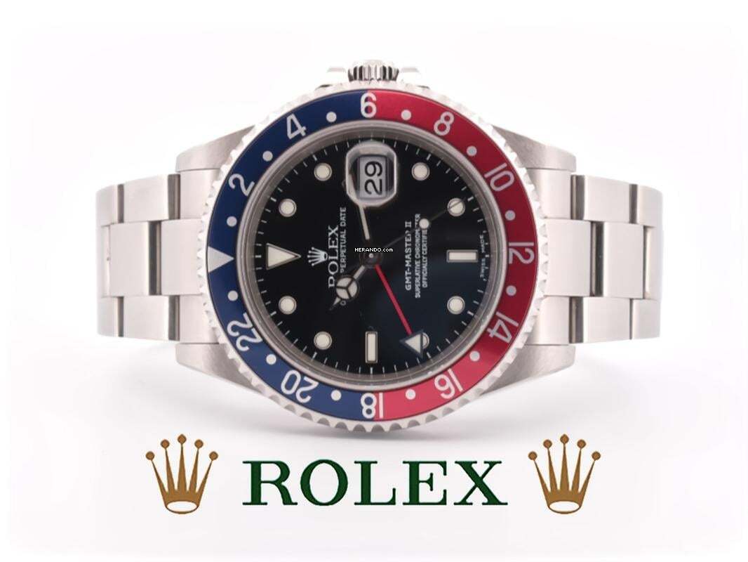 Rolex GMT-Master II LC 100 - EN İYİ PEPSİ - TAM SET İÇERİR