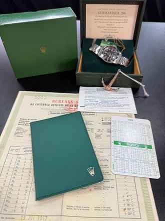 Rolex Submariner (sans date) Meter First par Submariner 1968 Ensemble complet, papiers à double tampon !