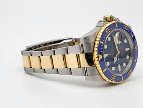 Thumbnail von Rolex Submariner Date 40 bluesy steel gold Полный комплект 2016 Австрия