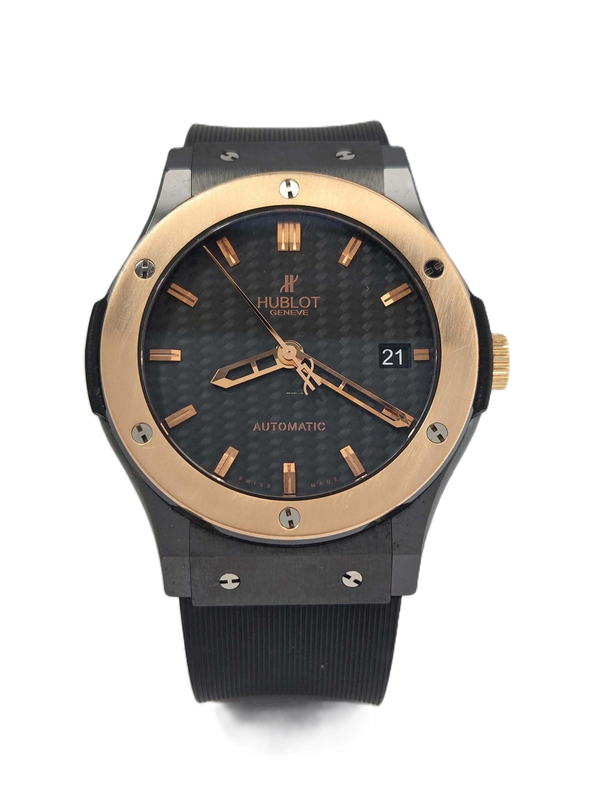 Thumbnail von Hublot Classic Fusion rare 511.CP Full Set 45mm Dress Watch