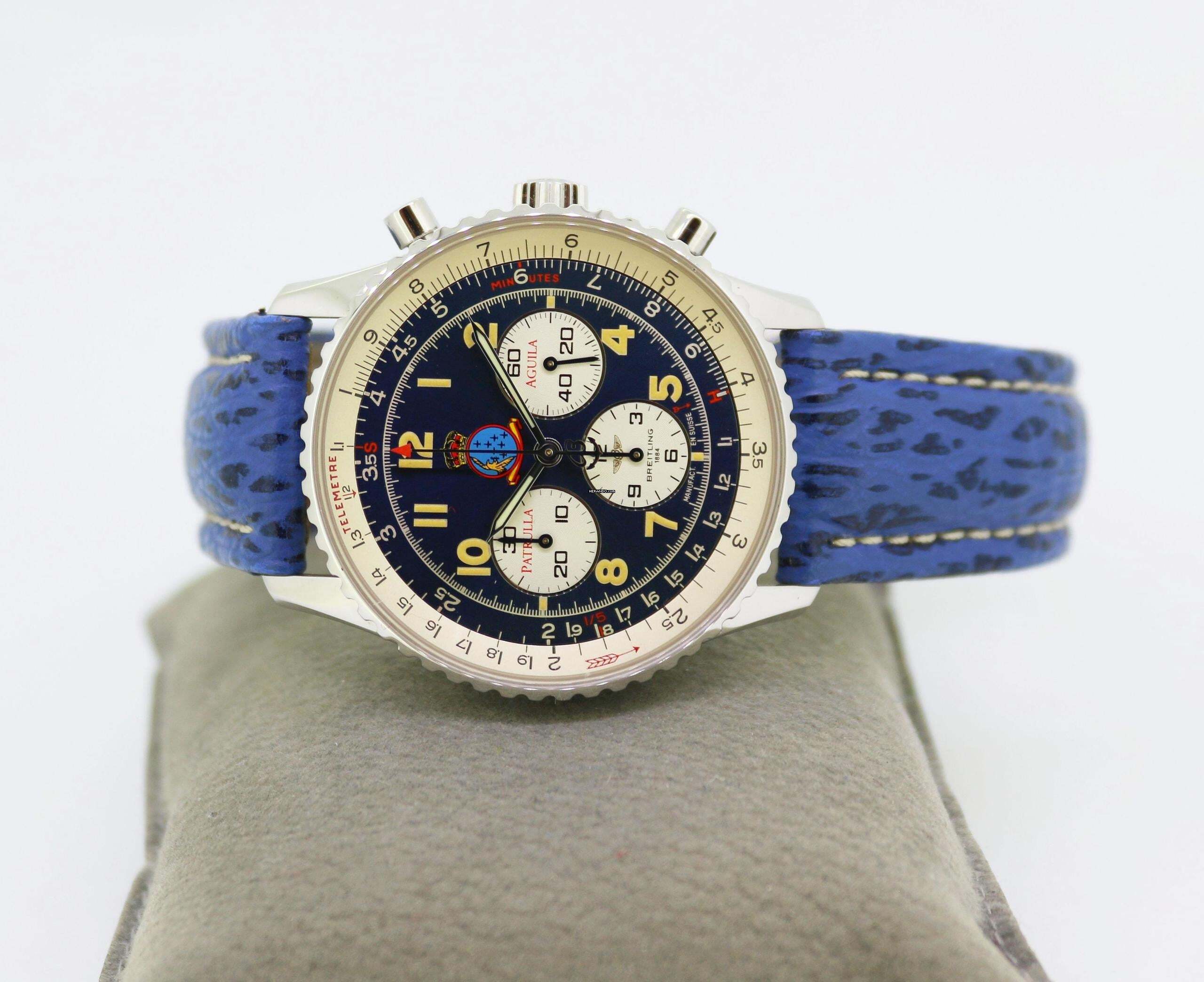 Thumbnail von Breitling Navitimer 92 Patrulla Aguila Limited Edition Breitling Service 10/2025