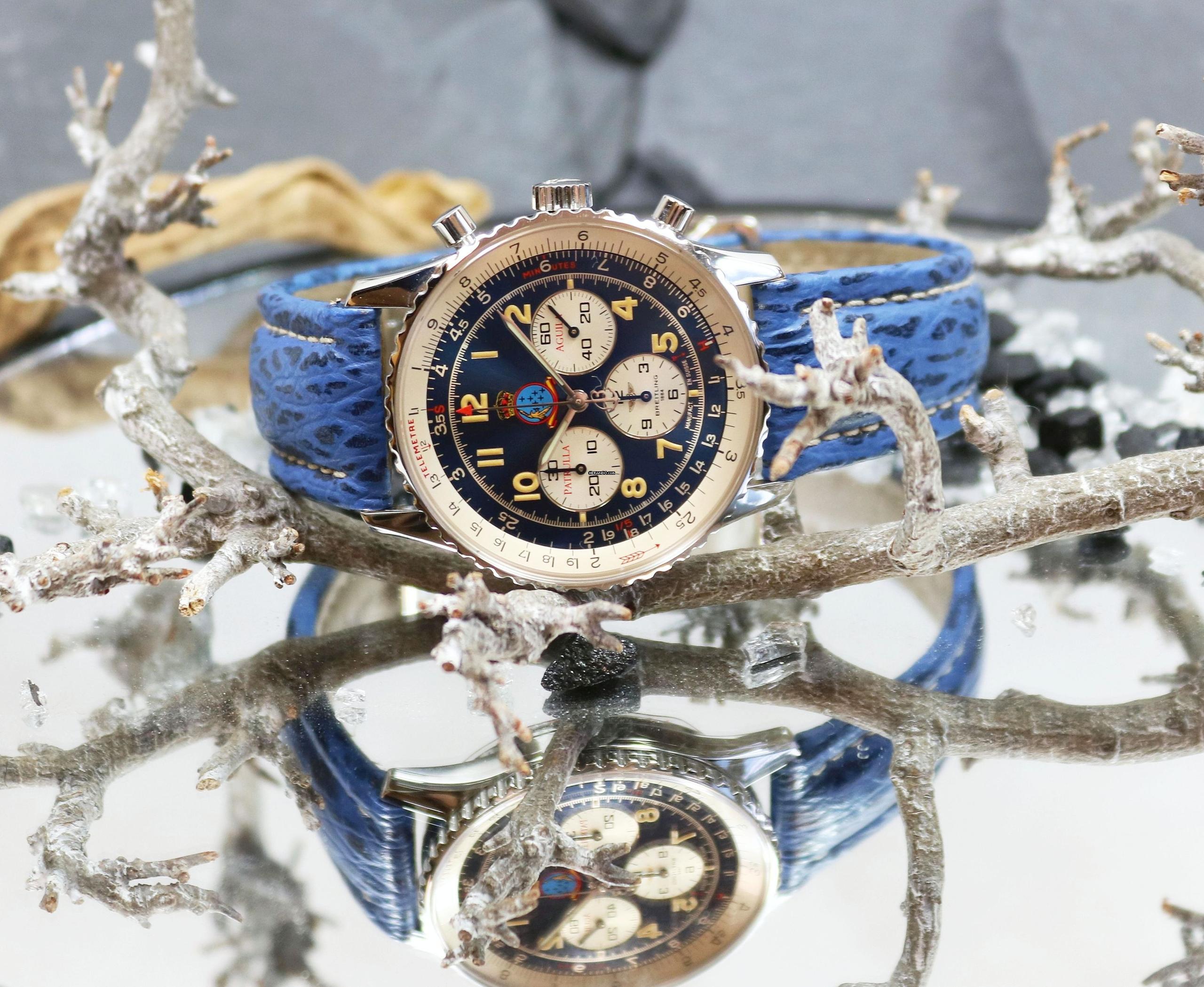 Thumbnail von Breitling Navitimer 92 Patrulla Aguila Limited Edition Breitling Service 10/2025