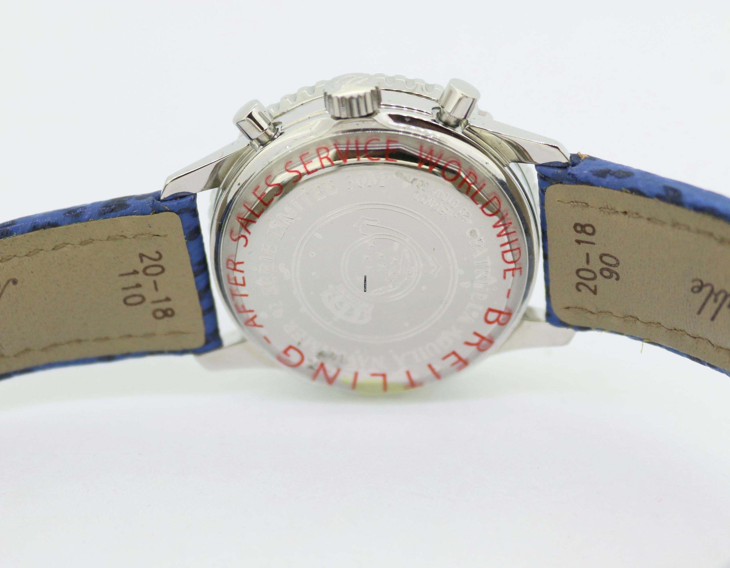 Thumbnail von Breitling Navitimer 92 Patrulla Aguila Limited Edition Breitling Service 10/2025