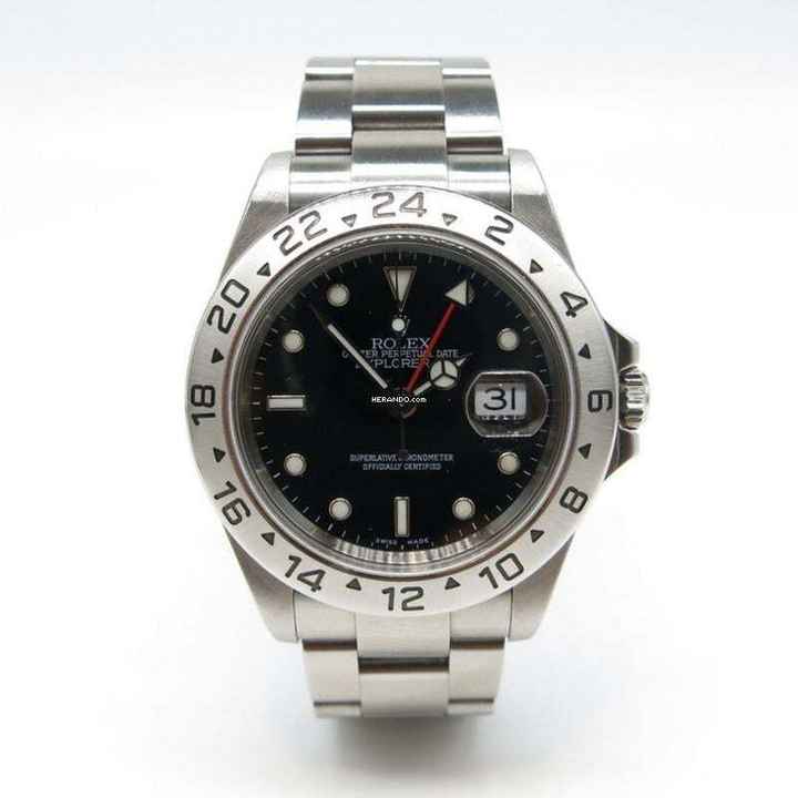 Rolex Explorer II Año: 2001 - Ref.16570 - LC100 - Con B+P Fullset