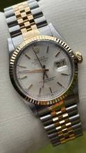Thumbnail von Rolex Datejust 36 Top Condition silver dial no stretch box and papers