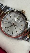 Thumbnail von Rolex Datejust 36 Top Condition silver dial no stretch box and papers