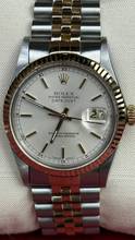 Thumbnail von Rolex Datejust 36 Top Condition silver dial no stretch box and papers