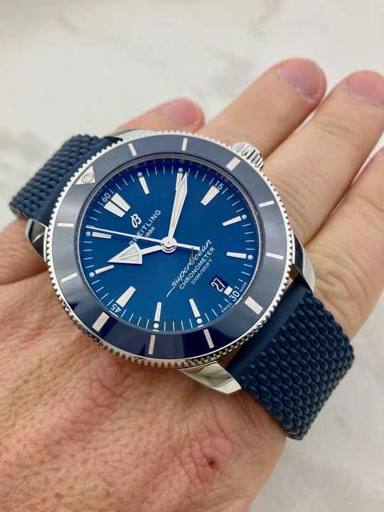 Breitling Superocean Heritage Blue-Blu / 44 mm / Set completo