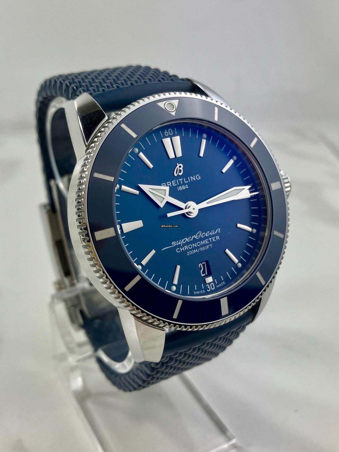 Thumbnail von Breitling Superocean Heritage Blue-Blue / 44 mm / Full Set