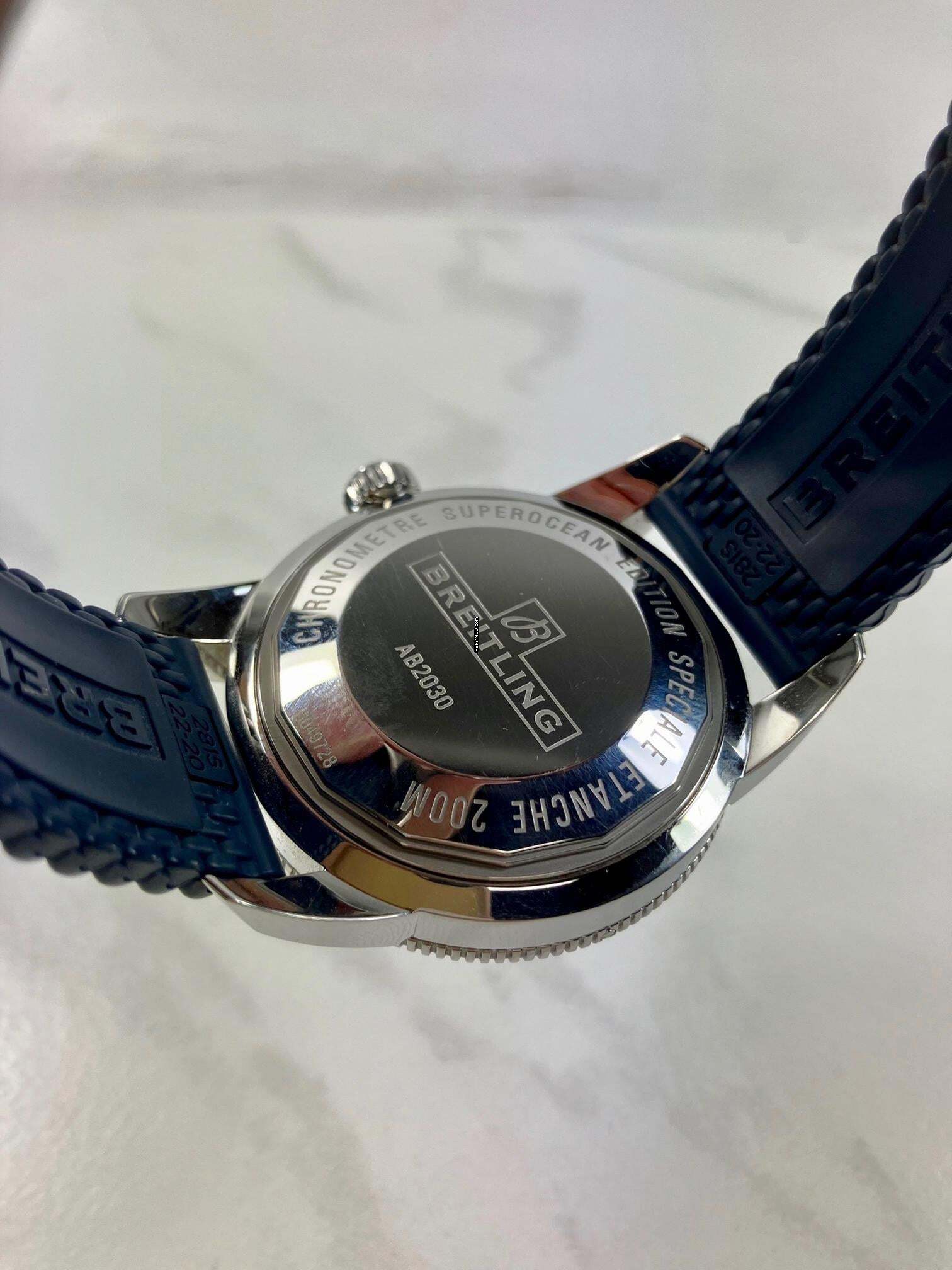 Thumbnail von Breitling Superocean Heritage Blue-Blue / 44 mm / Full Set