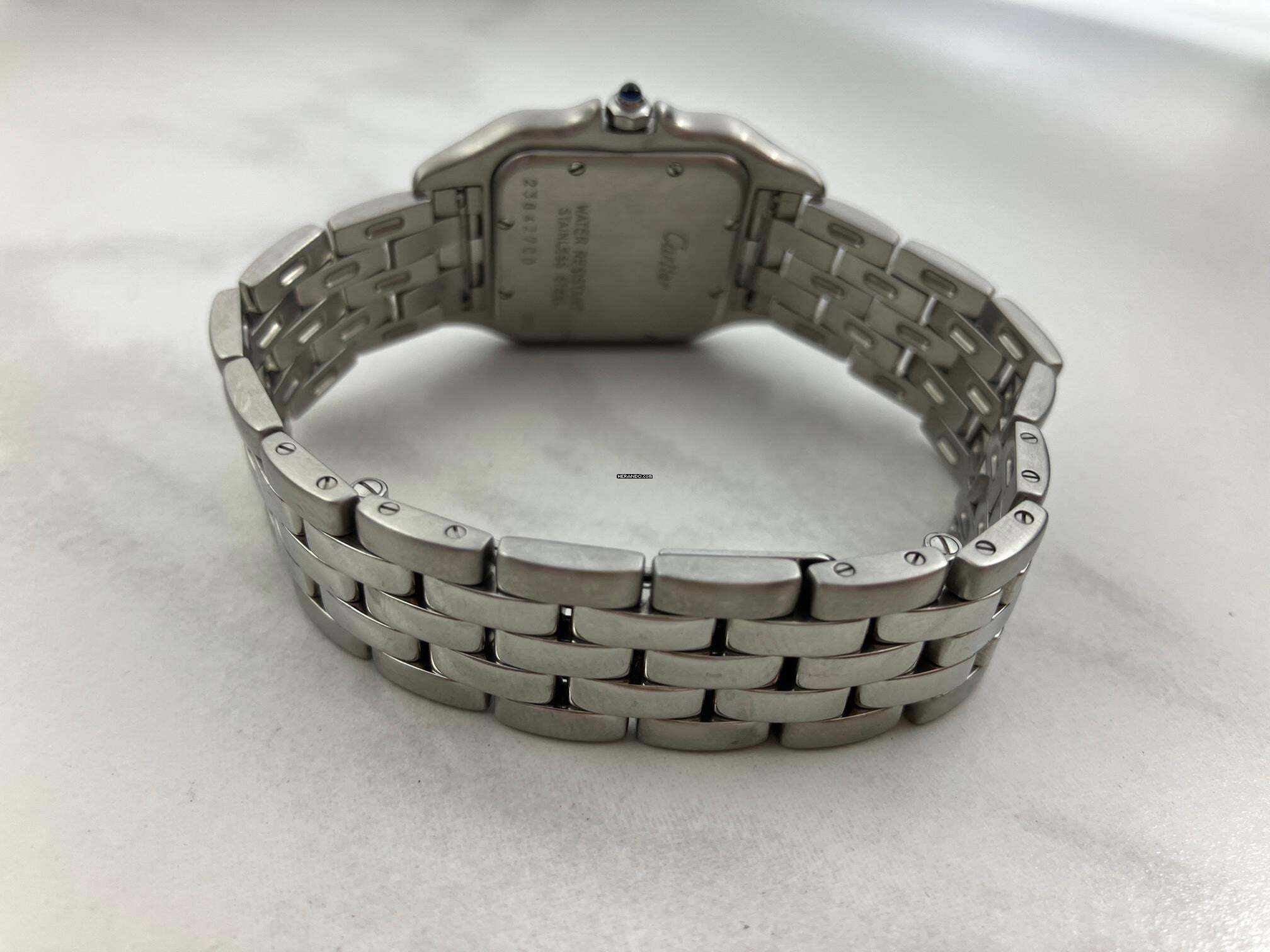 Thumbnail von Cartier Panthère Medium Date 27mm / Box+Papers / 2003