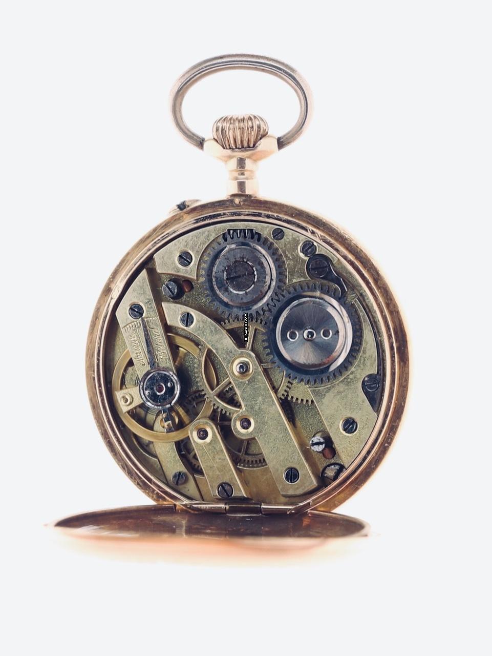 Thumbnail von Zwitserse dames Fob 14 k rood goud 1890s