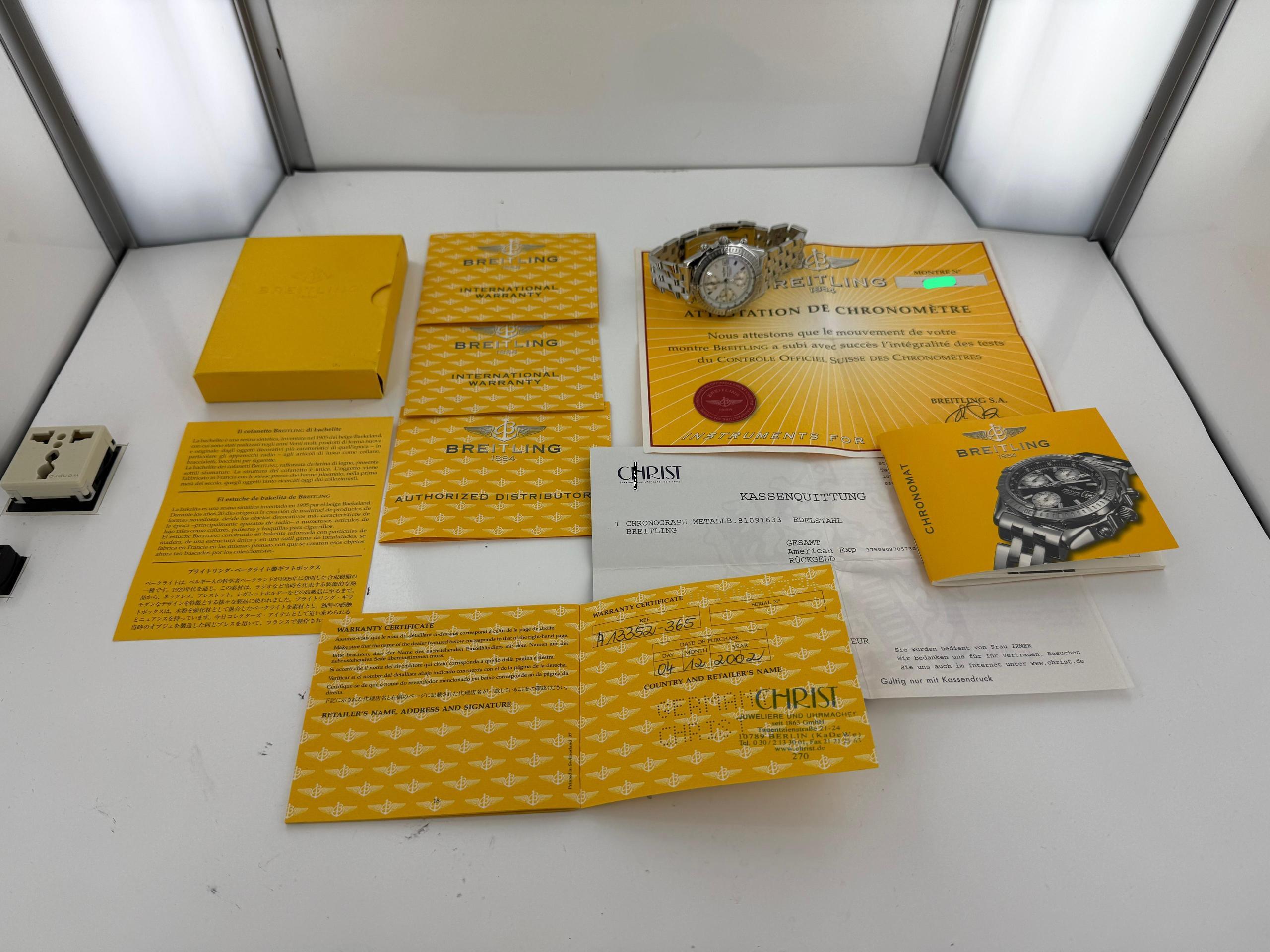 Thumbnail von Breitling Chronomat 39mm