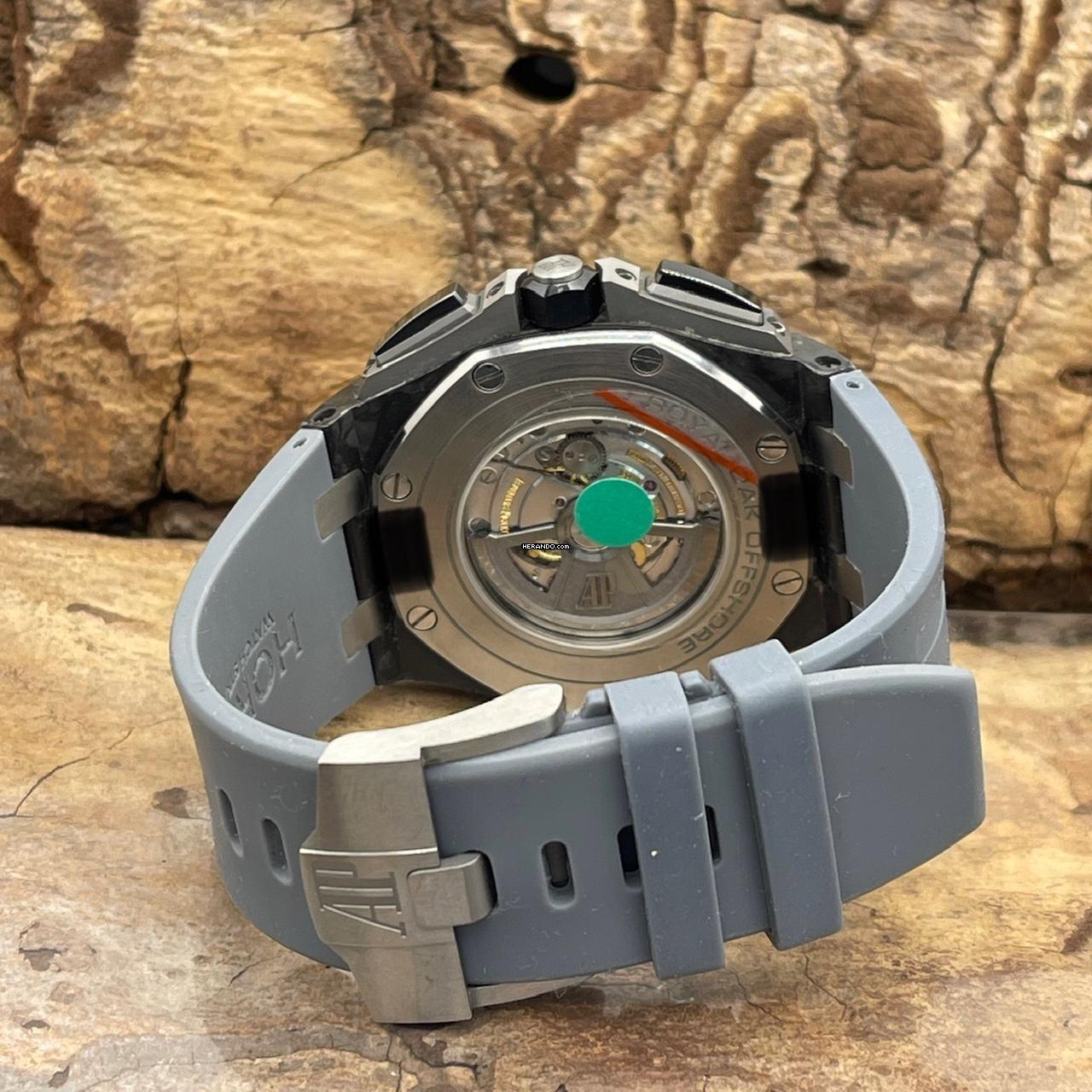 Thumbnail von Audemars Piguet Royal Oak Offshore Chronograph Offshore Chrono Carbon - FS 2012 deutsch - Ref. 26400AU.OO.A002CA.01