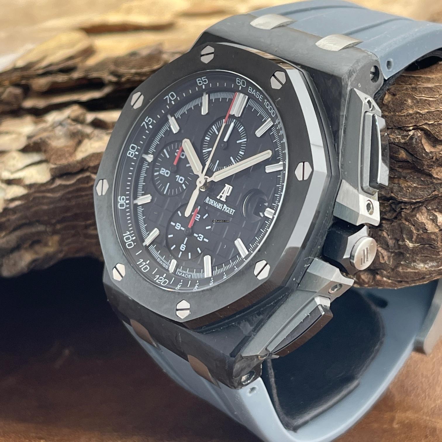 Thumbnail von Audemars Piguet Royal Oak Offshore Chronograph Offshore Chrono Carbon - FS 2012 deutsch - Ref. 26400AU.OO.A002CA.01