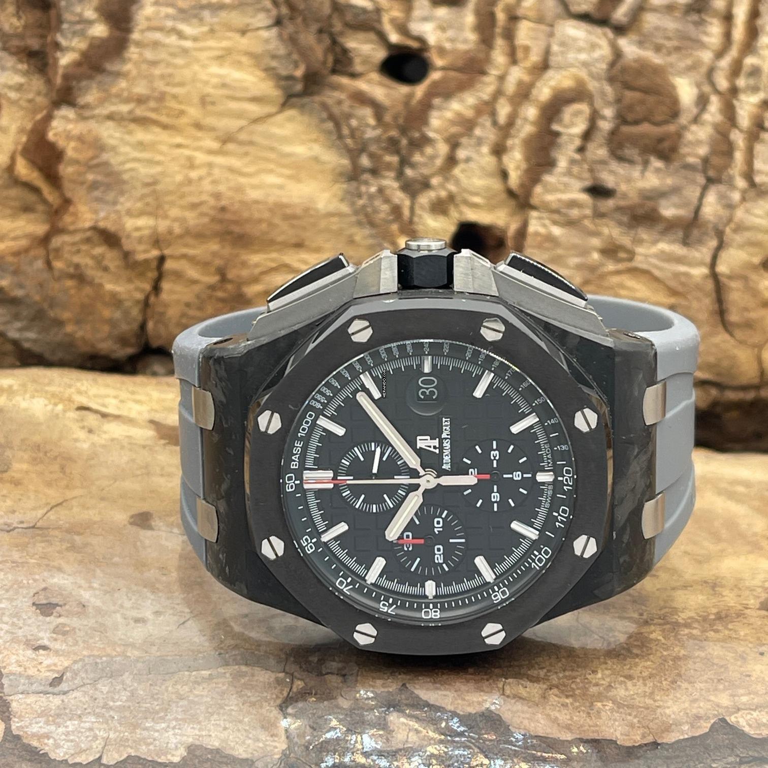 Thumbnail von Audemars Piguet Royal Oak Offshore Chronograph Offshore Chrono Carbon - FS 2012 deutsch - Ref. 26400AU.OO.A002CA.01