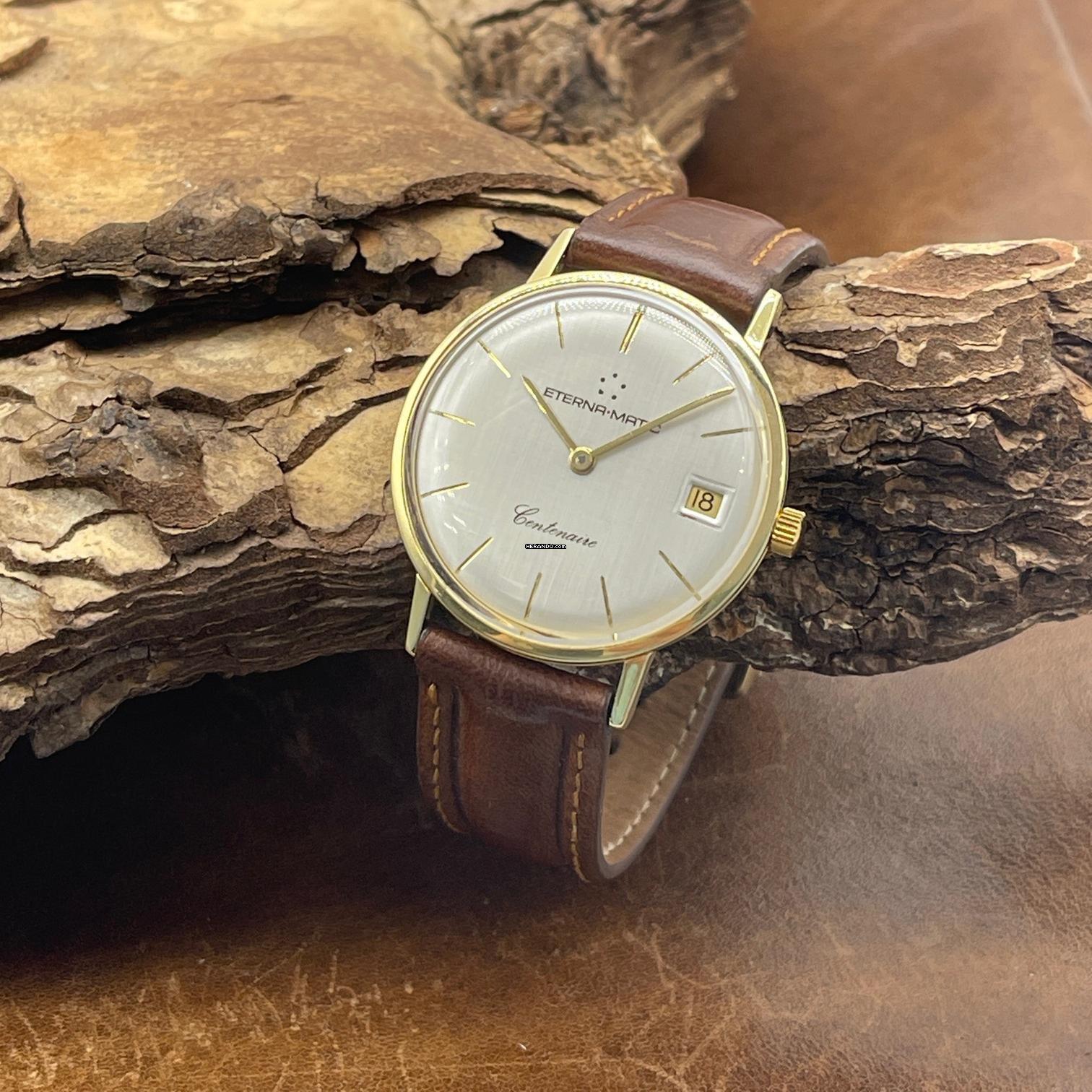 Eterna Matic Centenaire - желтое золото - Ref. 14394
